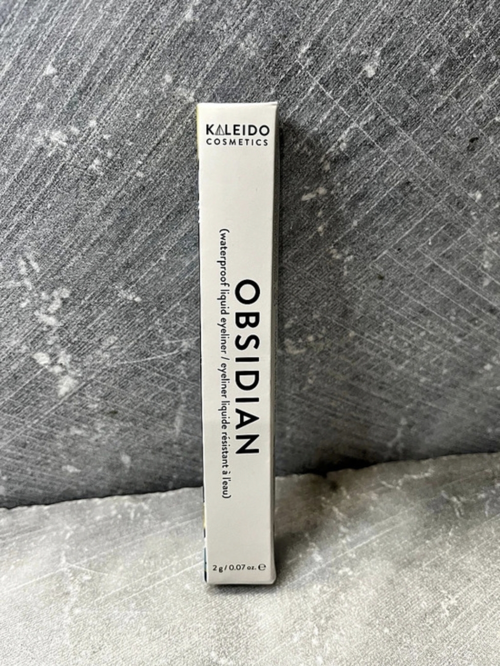 Kaleido Cosmetics Obsidian Waterproof Liquid Eyeliner Black